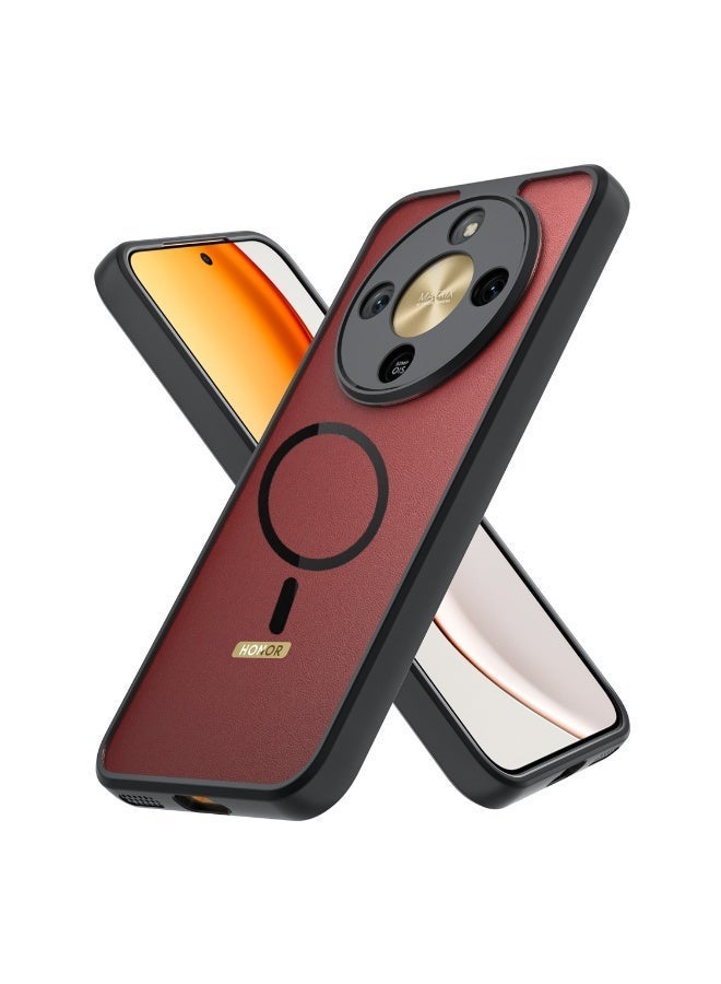 جراب TM Magsafe شفاف لـ هونر X9d / Honor X9d مضاد للصدمات بحماية الكاميرا وتصميم خفيف وأنيق - Image 2